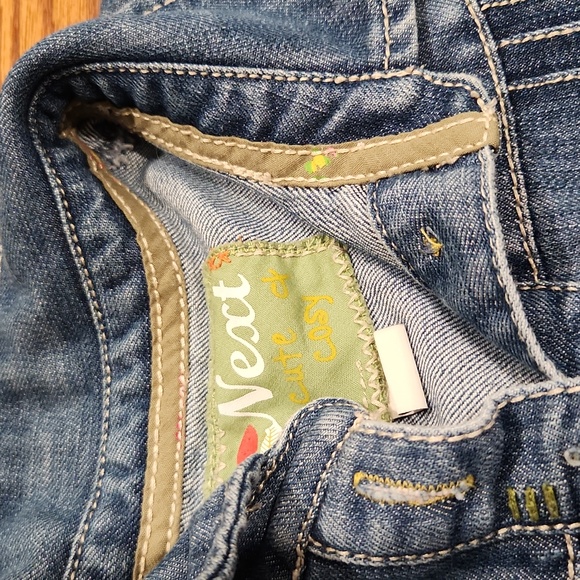 Next Denim dress - Size 4-5 - Picture 2 of 4